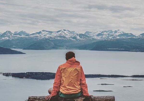 Majestatyczne góry w okolicach Molde na instagramie @danielryszard